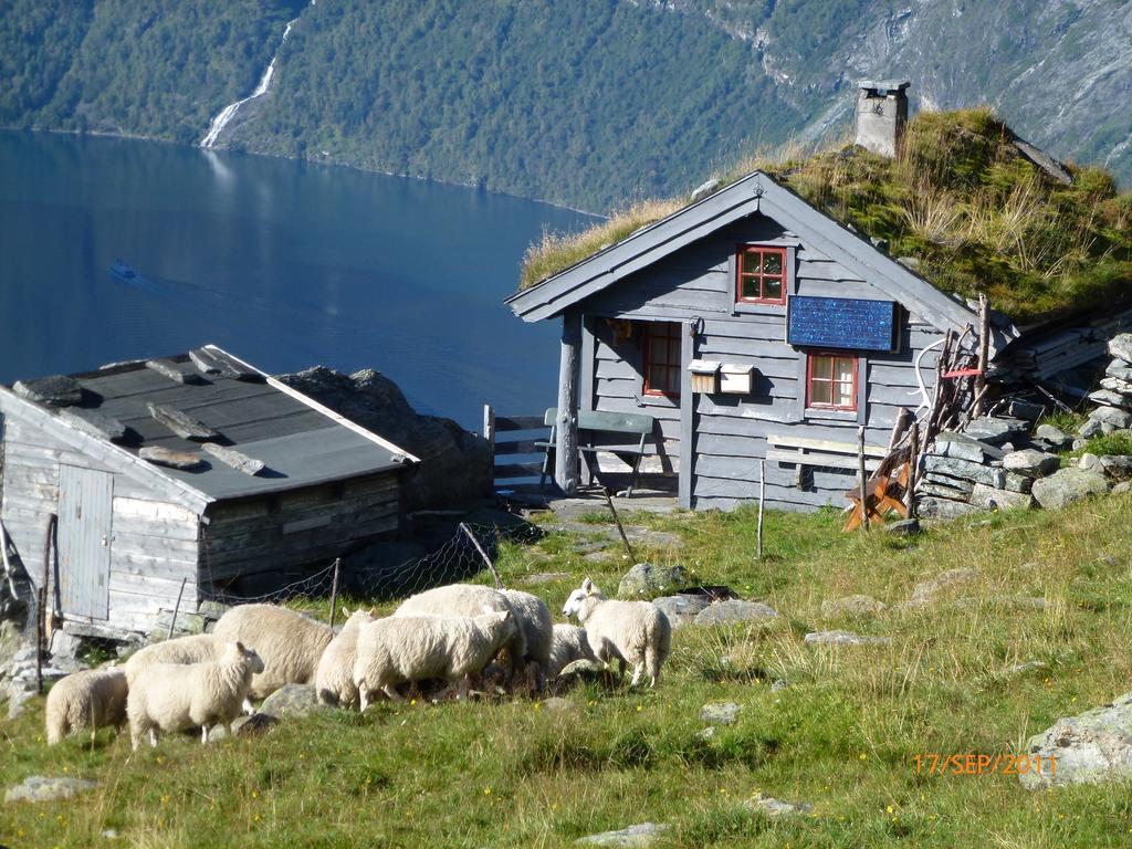 Hole Hytter Villa Geiranger Kültér fotó