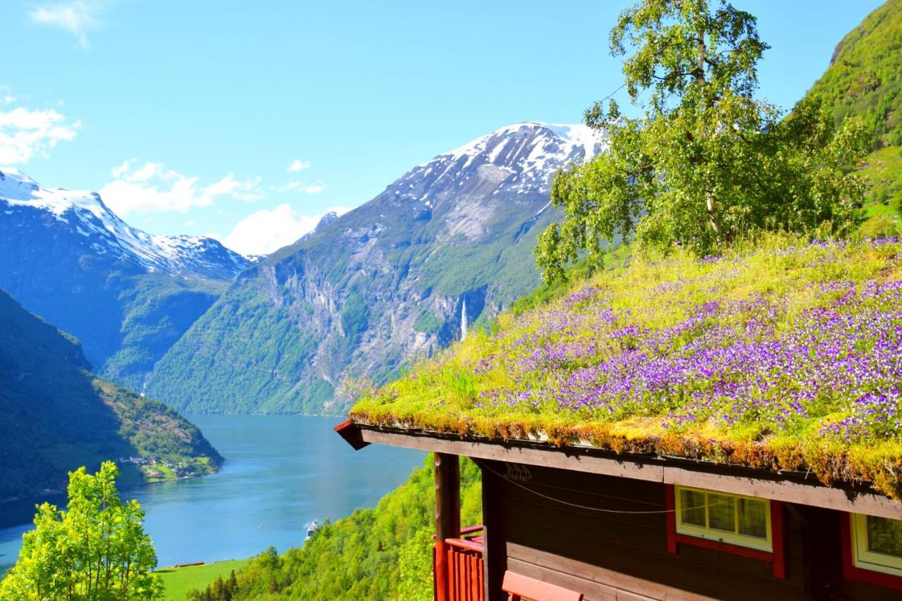 Hole Hytter Villa Geiranger Kültér fotó